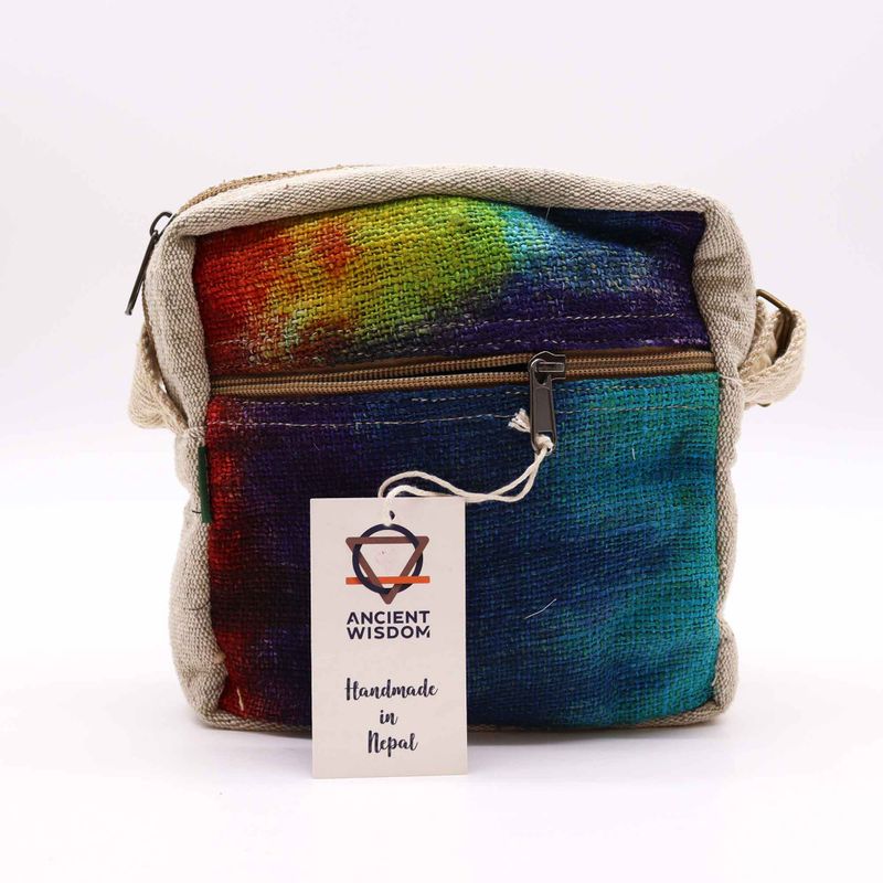 Sacoche en Chanvre Tie Dye 1 Zip