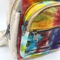 Sac à Bandoulière en Chanvre Tie Dye