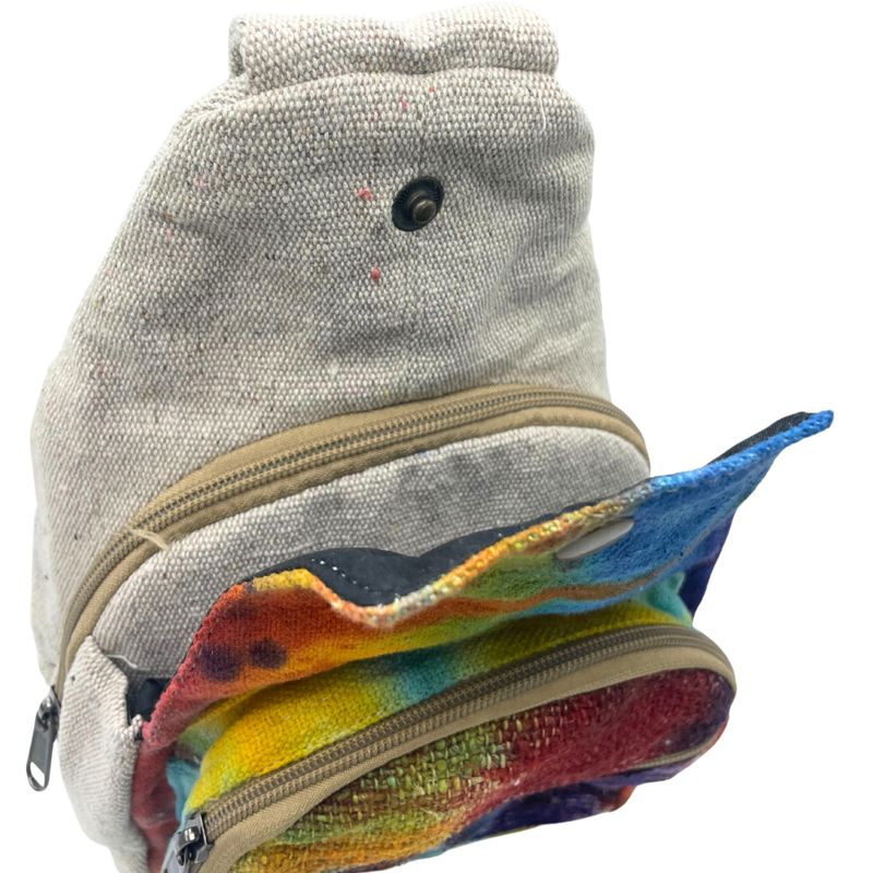 Sac à Bandoulière en Chanvre Tie Dye