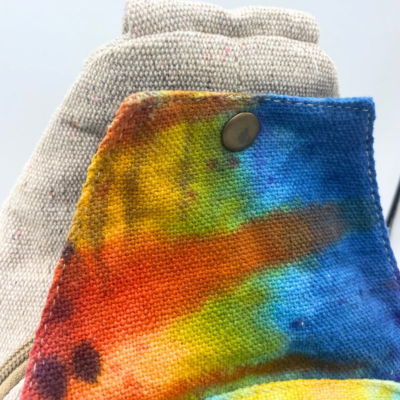 Sac à Bandoulière en Chanvre Tie Dye