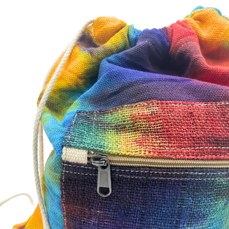 Sac à Cordes en Chanvre Tie Dye