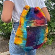 Sac à Cordes en Chanvre Tie Dye