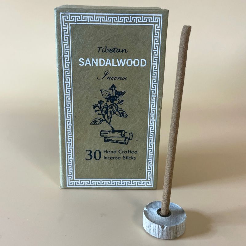 Coffret Cadeau d'Encens Sughandit Dhoop de l'Himalaya - Bois de Santal