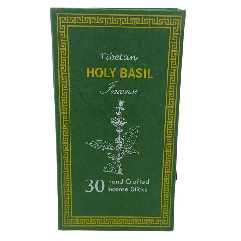 Coffret Cadeau d'Encens Sughandit Dhoop de l'Himalaya - Basilic Sacré