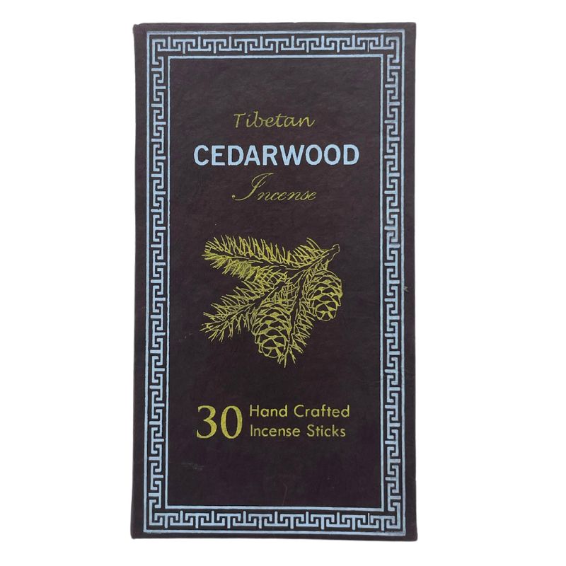 Coffret Cadeau d'Encens Sughandit Dhoop de l'Himalaya - Bois de Cèdre