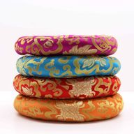 Coussin Cerceau 24 cm (pour Bol Chantant de 26 cm ou plus) -  Une Couleur Aléatoire