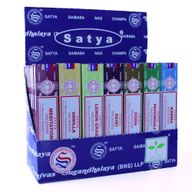 Assortiment d'Encens Satya 15gms - Pack de Présentation