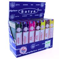 Assortiment d'Encens Satya 15g - Pack de Présentation