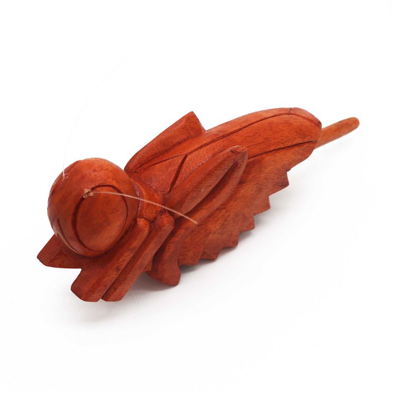 Sauterelle en Bois Gazouillante