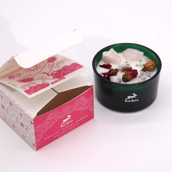 Bougie Magique de Fleur et Gemme Hop Hare - Les Amoureux