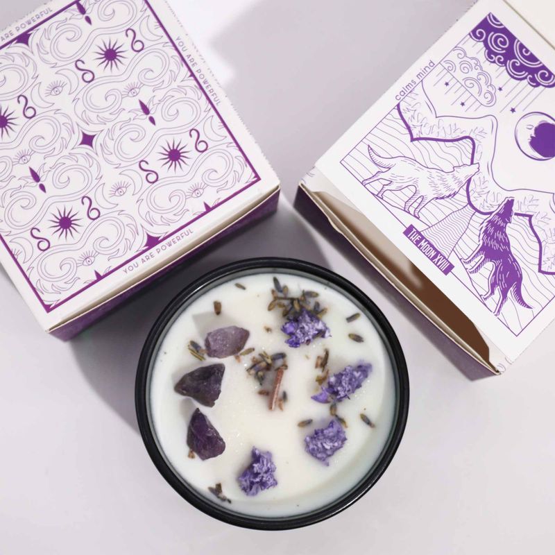 Bougie Magique de Fleur et Gemme Hop Hare - La Lune