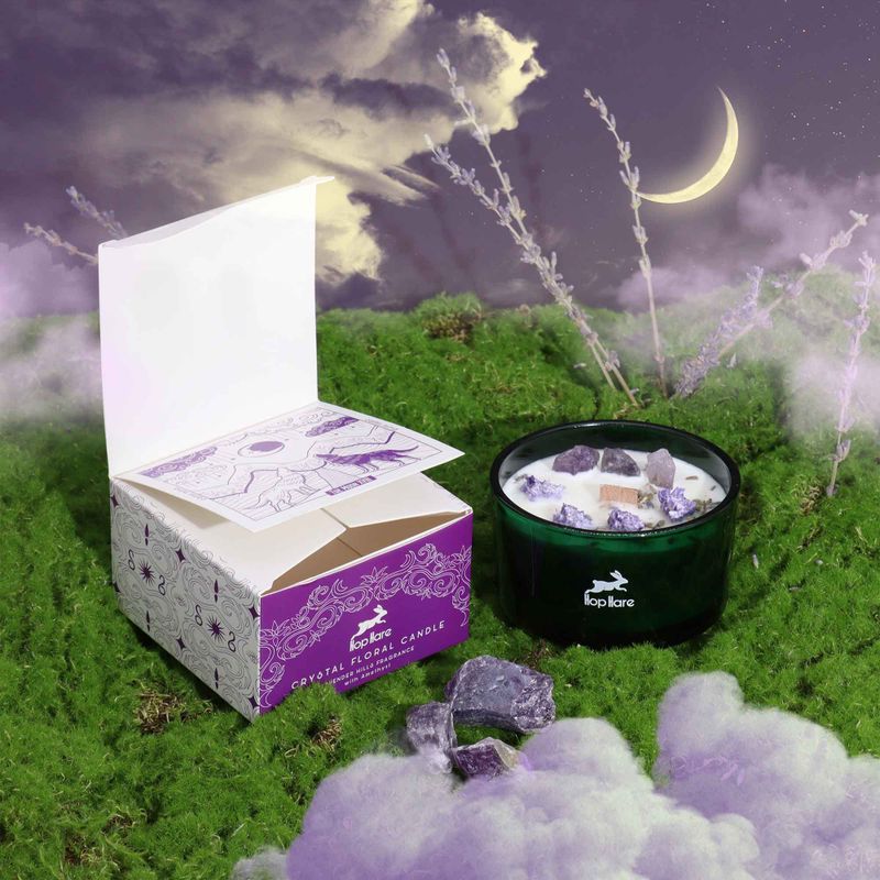 Bougie Magique de Fleur et Gemme Hop Hare - La Lune