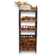 Support et Armoire Standard à Quatre Étagères