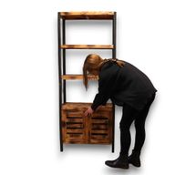 Support et Armoire Standard à Quatre Étagères