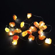 Lumières de charme de pierres précieuses - Jade orange