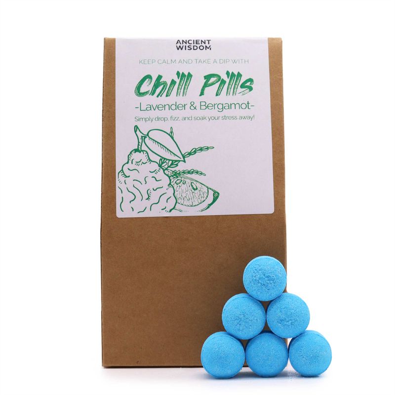 Chill Pills Coffret Cadeau 350g - Lavande & Bergamote