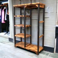 Portant à Vêtements & Étagères Carrés