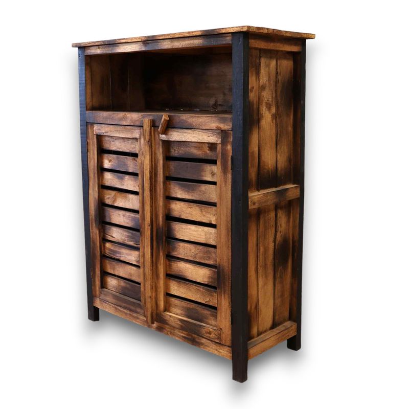 Commode en Bois avec Double Porte