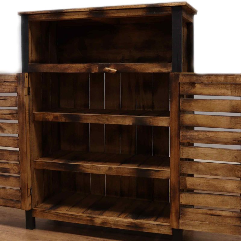 Commode en Bois avec Double Porte