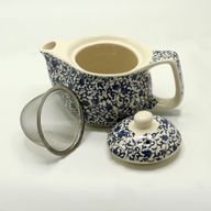 Petite Théière aux herbes - Motif bleu