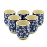 Tasses à Tisane - Marguerite Bleue