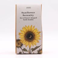 Coffret cadeau cœur pour le bain Tournesol Sérénité