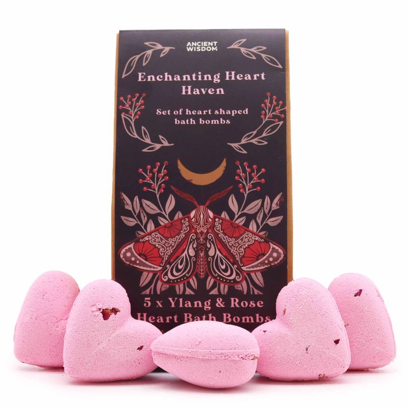 Coffret cadeau cœur pour le bain Enchanting Heart Heaven