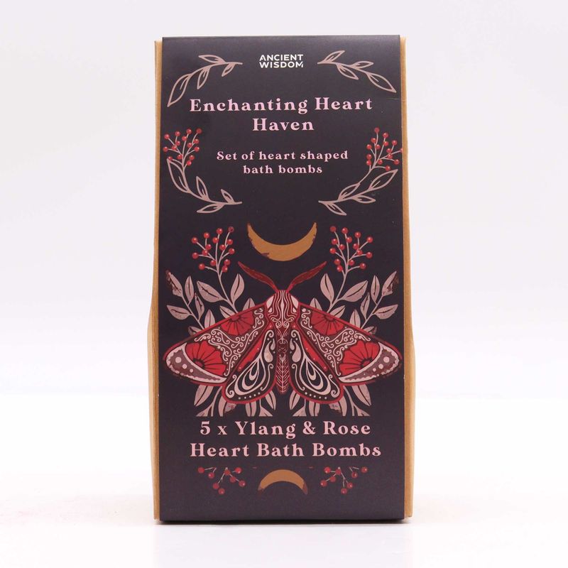 Coffret cadeau cœur pour le bain Enchanting Heart Heaven