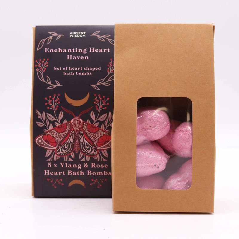 Coffret cadeau cœur pour le bain Enchanting Heart Heaven