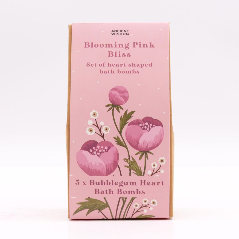Coffret cadeau coeur de bain Blooming Pink Bliss