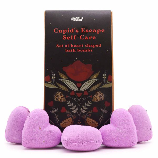Coffret cadeau cœur pour le bain Cupids Escape Self Care