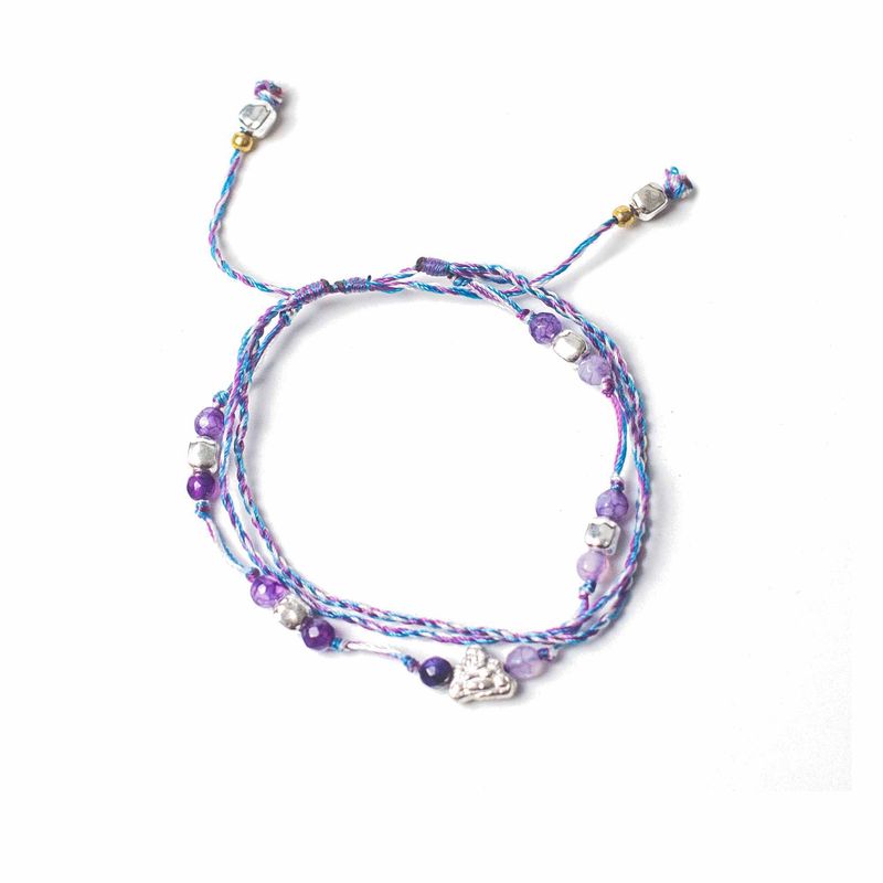 Bracelet en Fil du Temple - Protection et Fortune