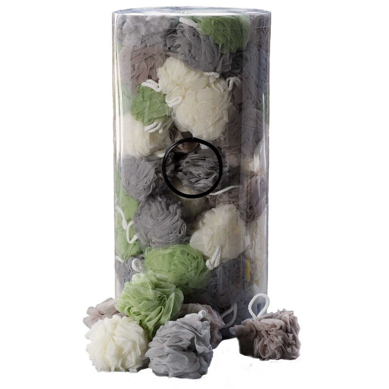Tube de 100 Fleurs de Douche Tons Naturels 4 asst (tube display) - 50g