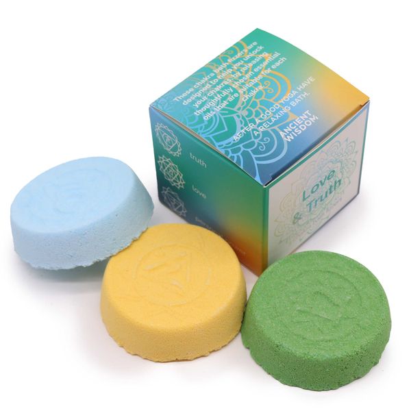 Bain pétillant de Chakra - Petite boîte - Amour & Vérité