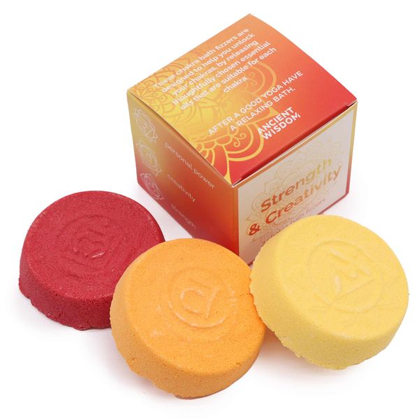 Bain pétillant de Chakra - Petite boîte - Force & Créativité