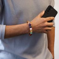 Bracelet de 7 Chakra en en Cèdre