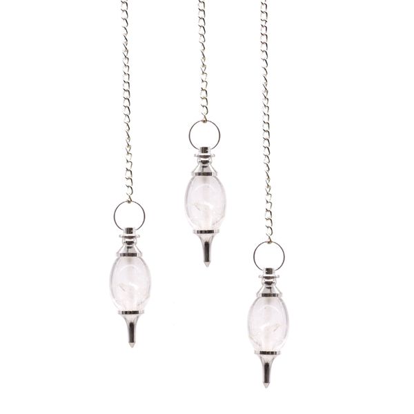 Pendule Magiques forme de Lingam - Quartz de roche