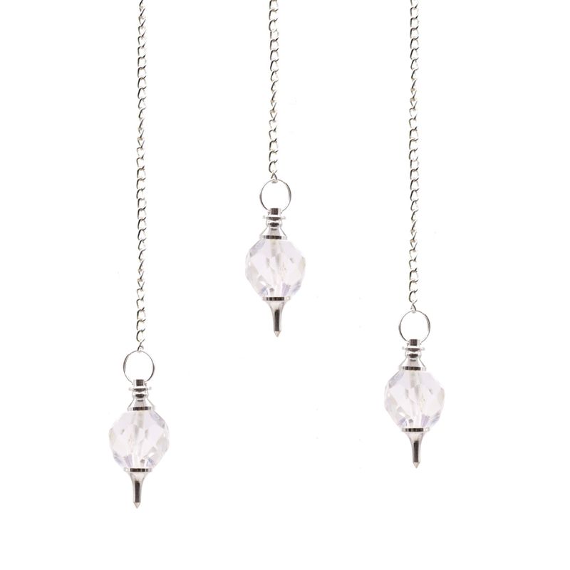 Pendule en Gemme - Quartz de roche