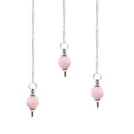 Pendule en Gemme - Quartz rose