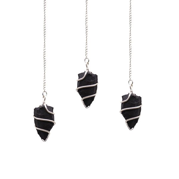 Pendule en Gemme - Agate noire