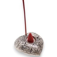Porte-encens petit cœur 6x5,5x1,5cm