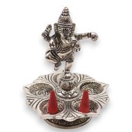 Porte-encens Ganesha dansant 14x10cm