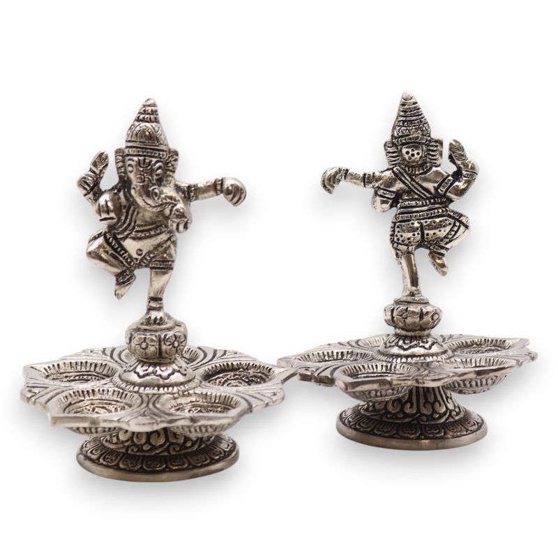 Porte-encens Ganesha dansant 14x10cm
