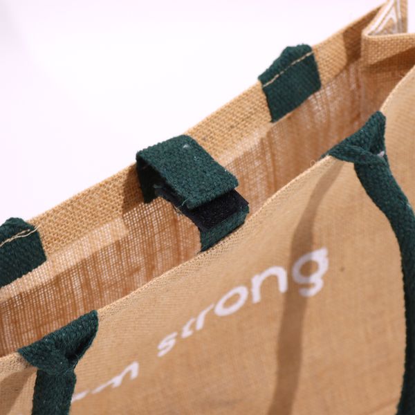 Grand sac en jute Hop Hare - Je suis brillant