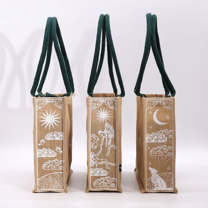 Grand sac en jute Hop Hare - Je suis aimé