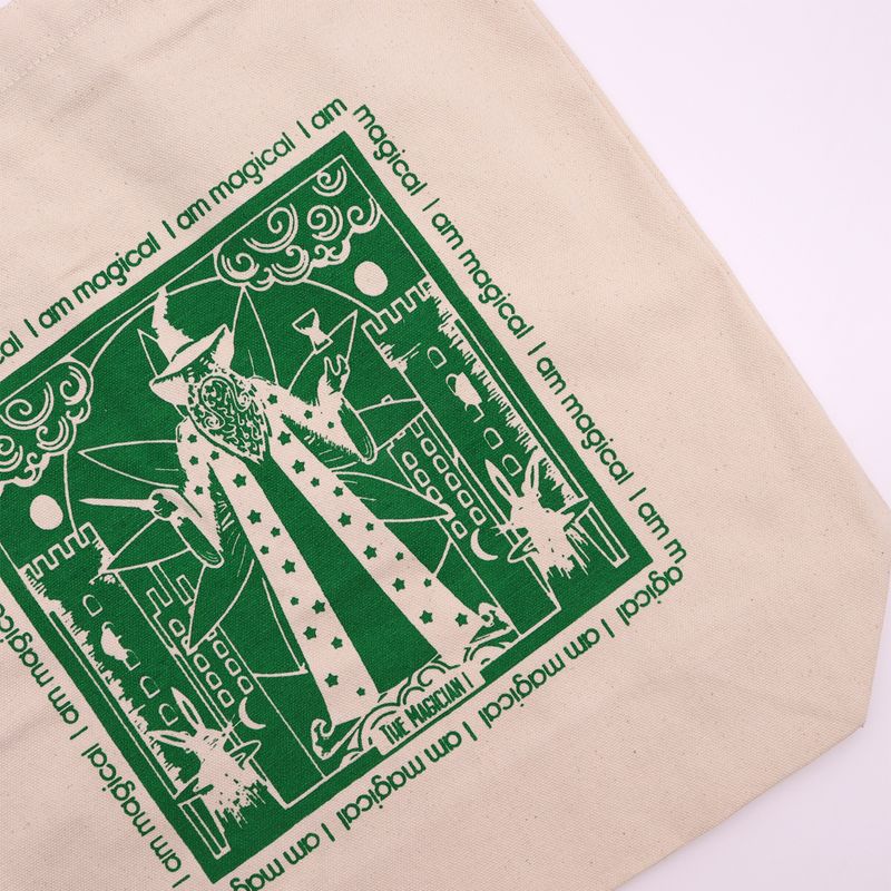 Sac en toile de coton Hop Hare – Je suis magique