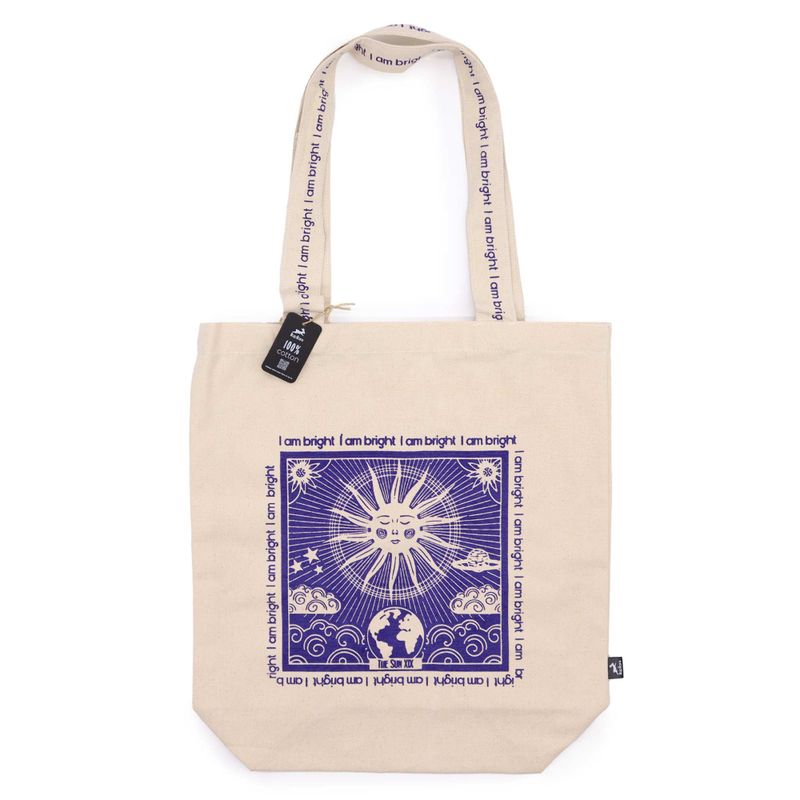 Sac en toile de coton Hop Hare – Je suis brillant·e