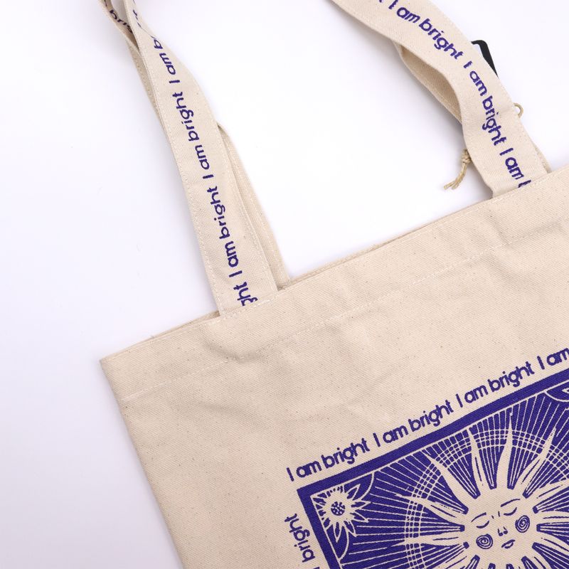 Sac en toile de coton Hop Hare – Je suis brillant·e