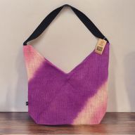 Sac à Épaule Touché Doux - Fuchsia Antique