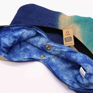 Sac à Épaule Touché Doux - Bleu Denim